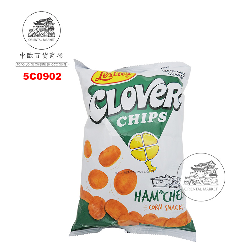 CHIPS JAMON QUESO *CLOVER* 菲火腿乳酪味薯片 145g/25