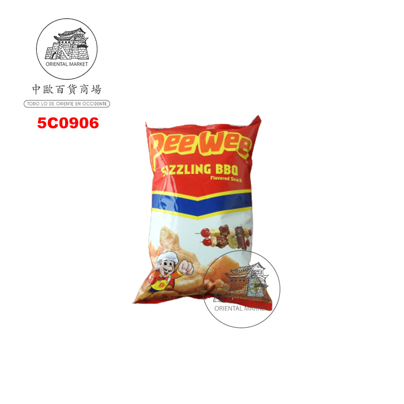 [501881/5C0906] CHIPS BBQ *PEEWEE* 菲烧烤味薯片 95g/25