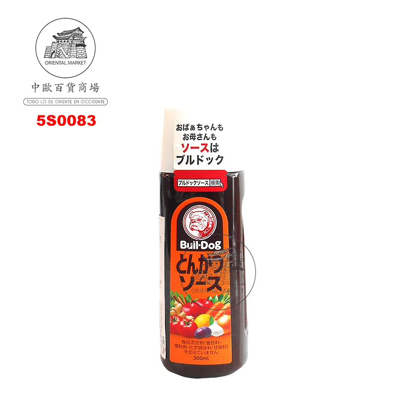 [502660/5S0083] SALSA TONKATSU *BULLDOG* 日本酱 300ml/30