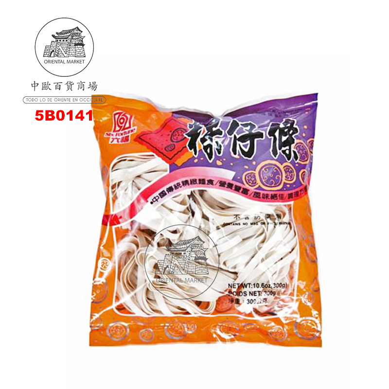 [502822/5B0141] TALLARINES *SIX FORTUNE* 六福粿仔条 300g/30