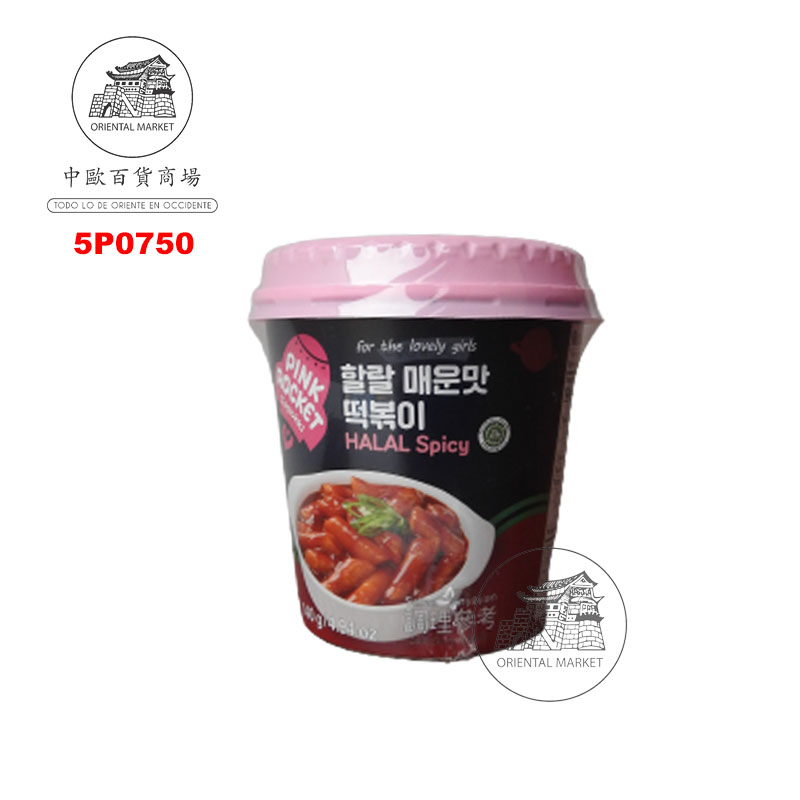 PASTA ARROZ TOPPOKI PICANTE *YP* 永丰韩式辣味年糕 120g/30