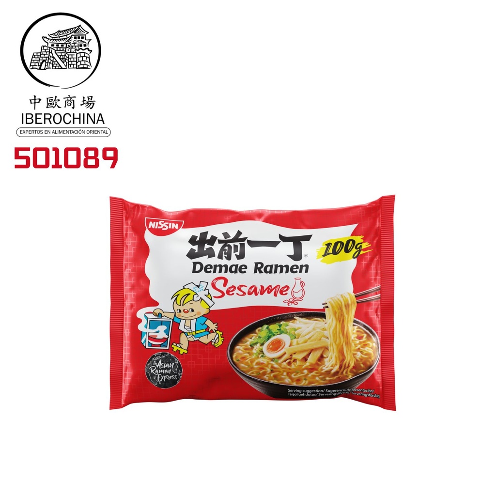 [501089/5T0013] RAMEN SESAMO *NISSIN* 麻油面 100g/30