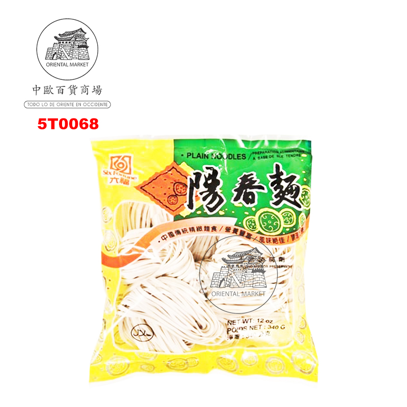 [502824/5T0068] TALLARINES YANCHUN *SIX FORTUNE* 六福阳春面 340g/30