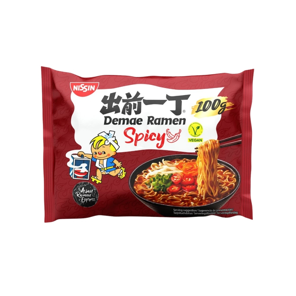 [501093/5T0088] RAMEN PICANTE *NISSIN* 香辣面 100g/30