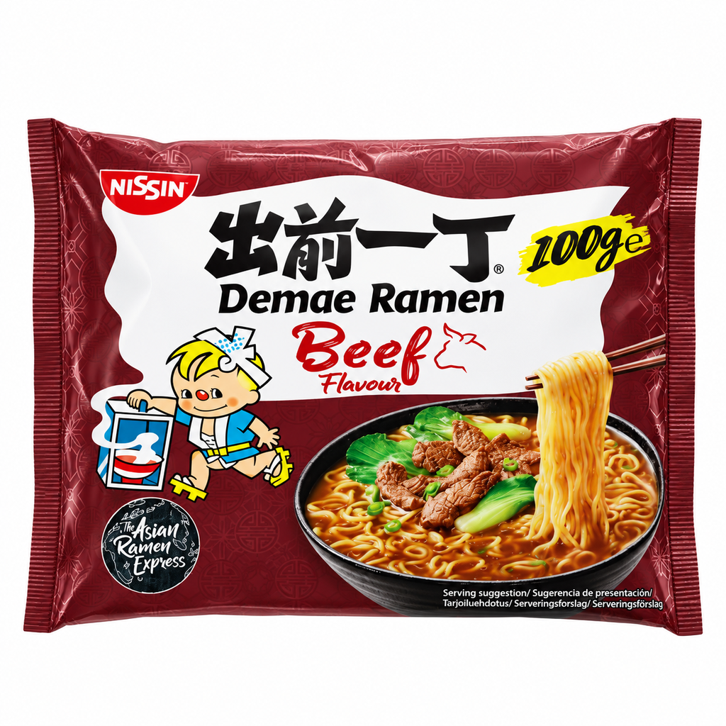 [501096/5T0012] RAMEN TERNERA *NISSIN* 牛肉面 100g/30