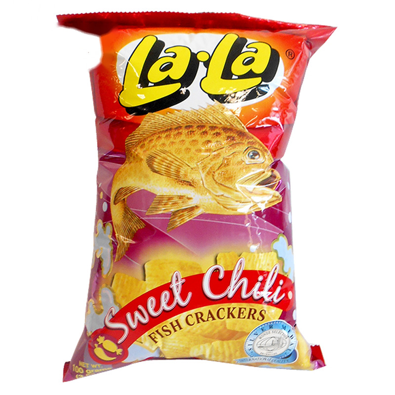 [502111/5G0355] GALLETA PICANTE *LALA* 拉拉牌辣鱼片 100g/24