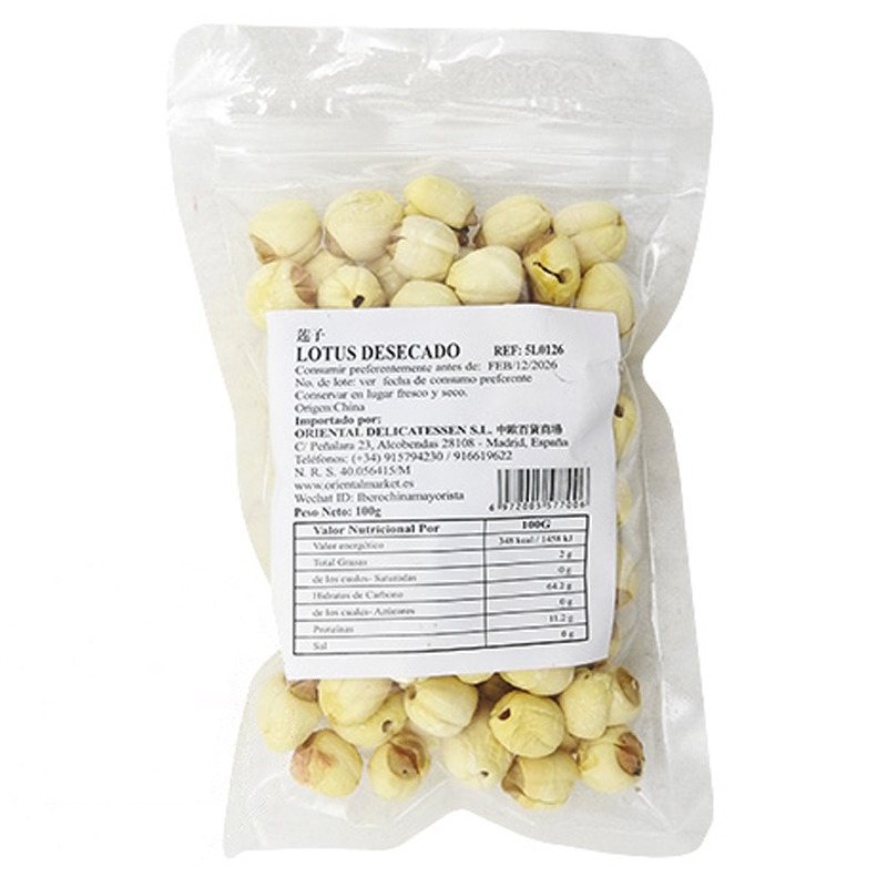 LOTUS DESECADO  通心莲子 100g/30