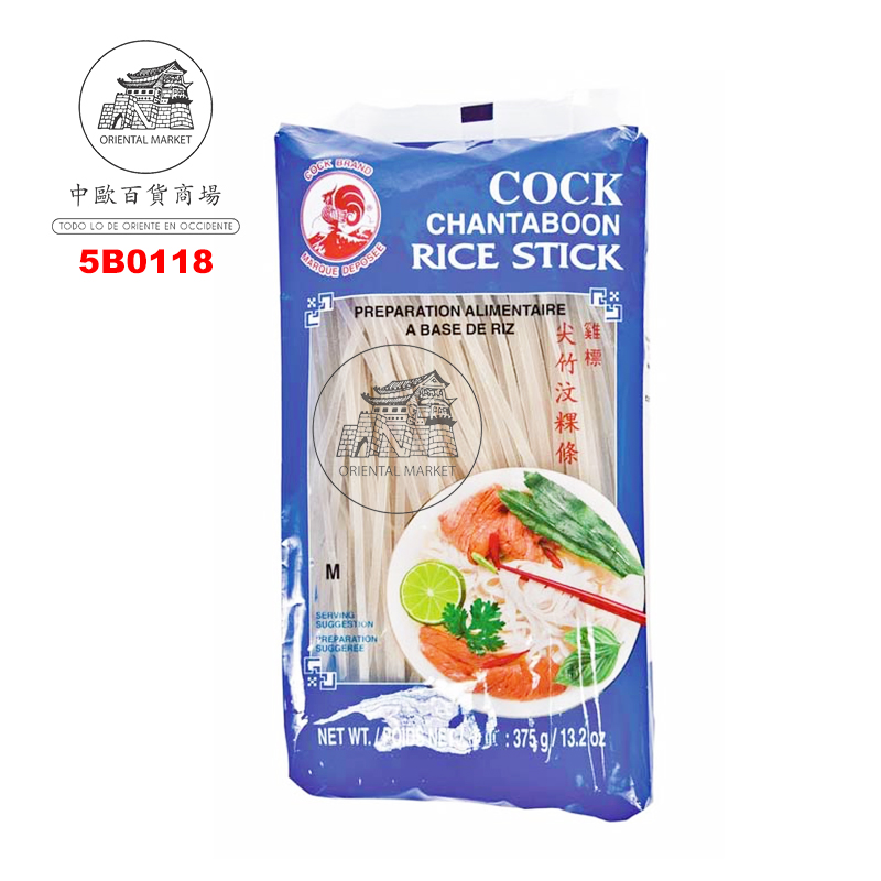 BARRITA DE ARROZ 3MM(M) *COCK* 鸡标粿条 375g/30