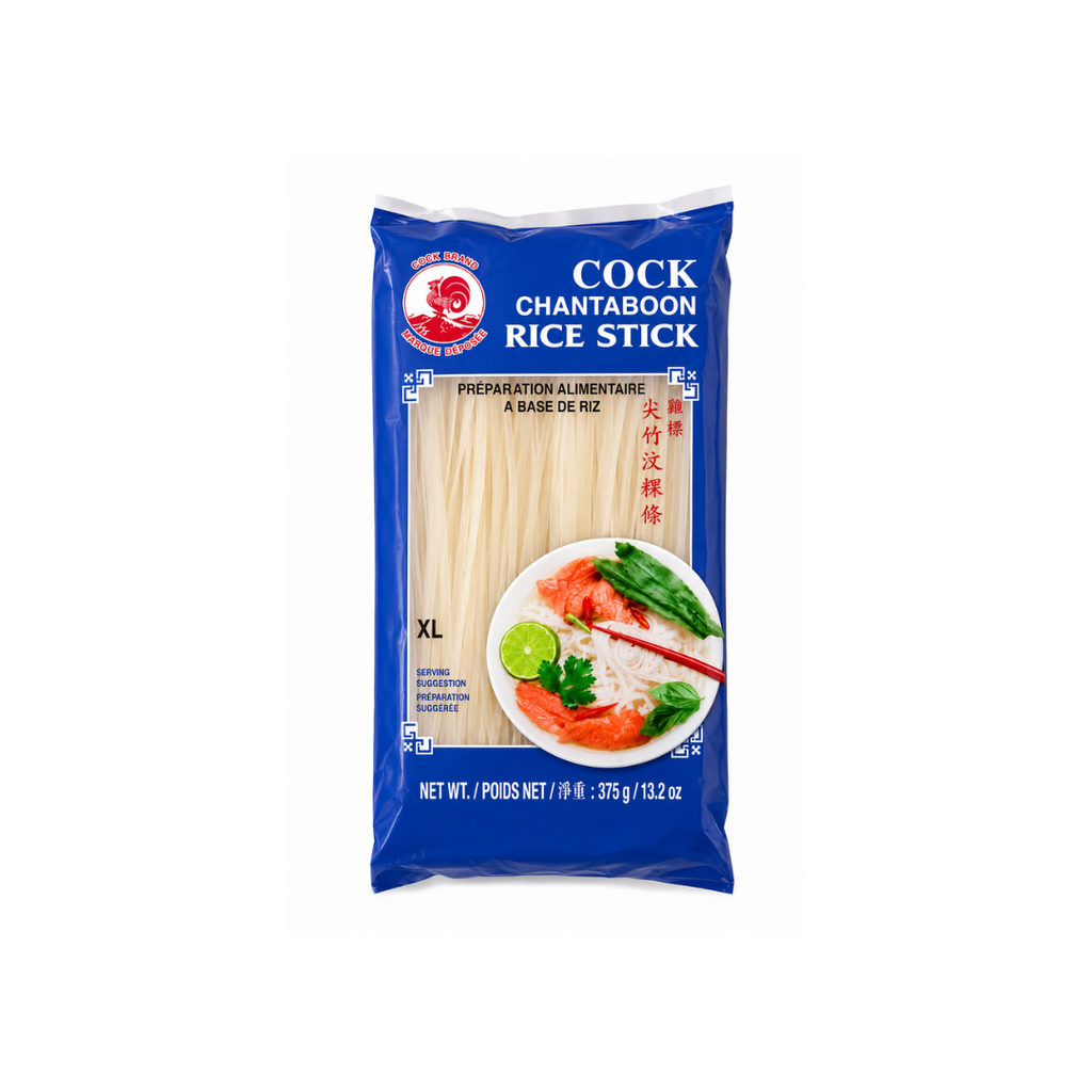 BARRITA ARROZ XL (10mm) *COCK* 鸡标粿条 375g/30