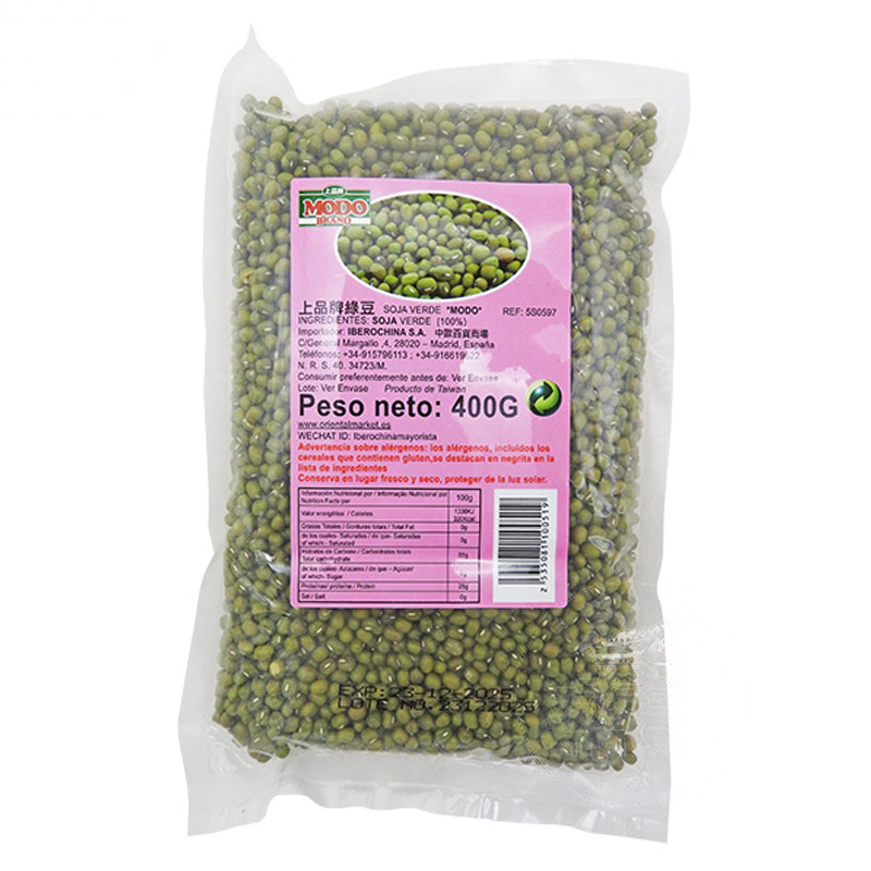 SOJA VERDE *MODO* 上品绿豆 400g/30