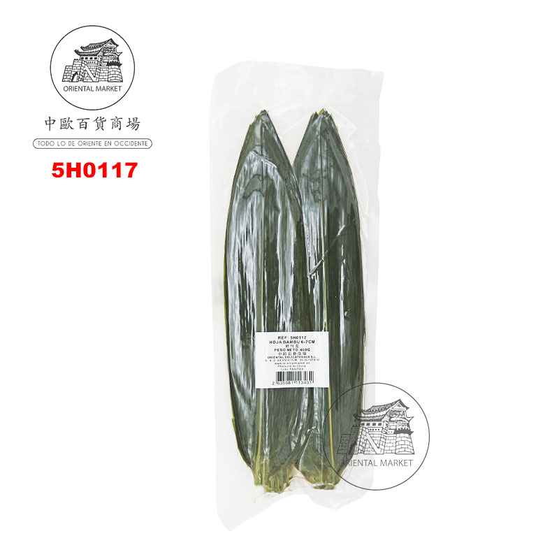HOJA BAMBU(6cm-7cm)  真空鲜竹叶 400g/100u/30