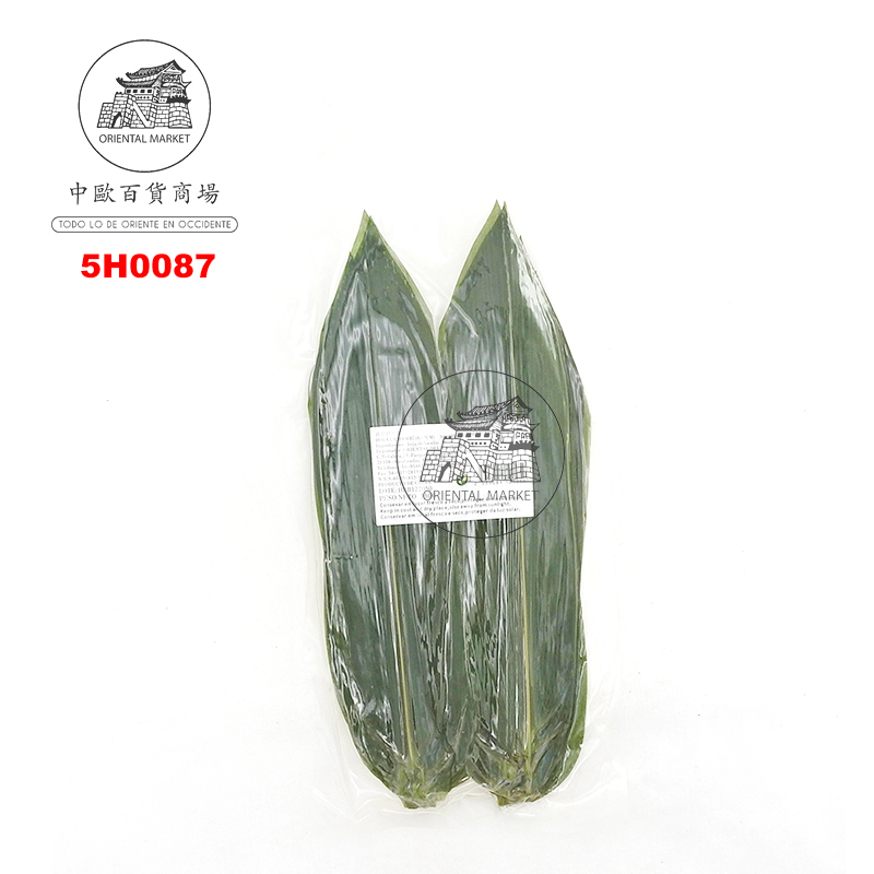 HOJA BAMBU 100HOJAS 真空鲜竹叶 330g/30(7cm-8cm)