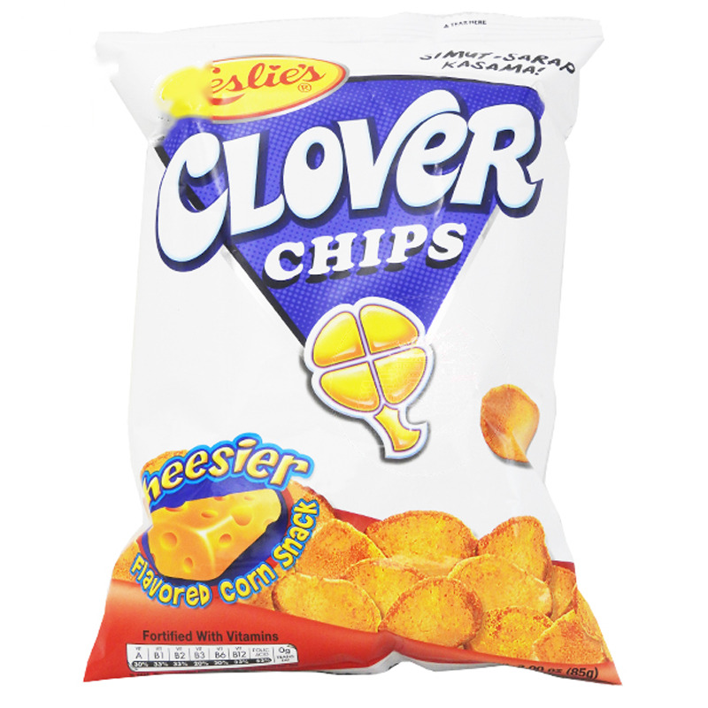 [501884/5C0319] CHIPS CHEESIER *CLOVER* 菲烤薯片 85g/35