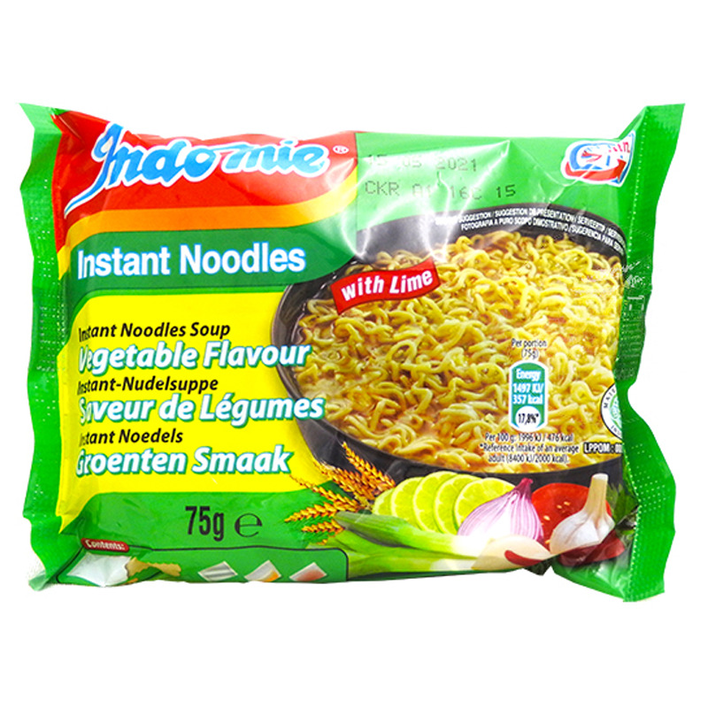 [502035/5T0436] FIDEO INSTANTANEO VEGETAL *INDOMIE* 全素食营多面 75g/40