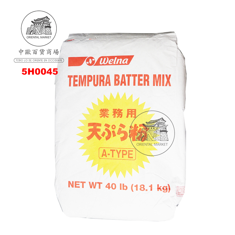 [501154/5H0045] HARINA TEMPURA *NISSHIN* 日本炸虾粉 18,16kg
