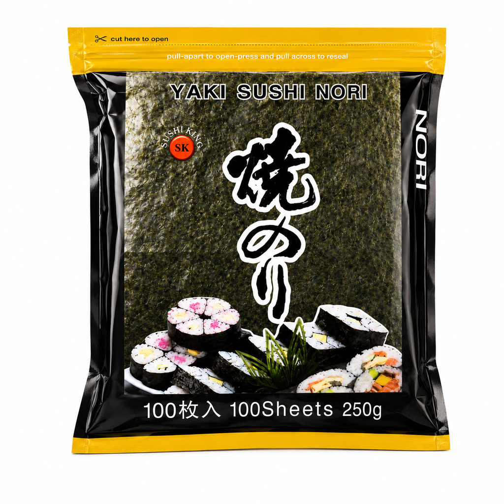 [501583/5A0430] ALGA YAKINORI GOLD 100H *SUSHI KING* 寿司王特级寿司紫菜 250g/40