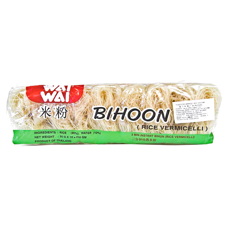 FIDEO BIHOON *WAI WAI* 健力快熟米粉 50g/10u/40