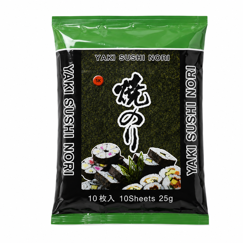 [501582/5A0233] ALGA YAKINORI 10H *SUSHI KING* 寿司王寿司紫菜 25g/40