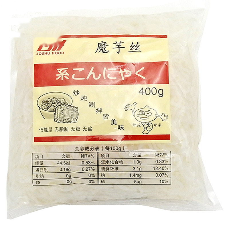 FIDEO KONNYAKU *JOSHU FOOG* 魔芋丝 400g/40