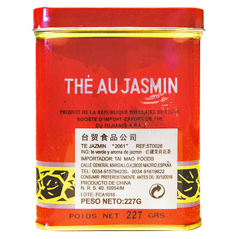 TE JAZMIN (ROJO) 红罐茉莉花茶 227g/40