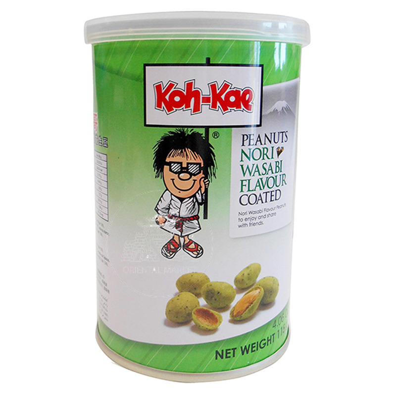 CACAHUETE ALGA WASABI *KOH KAE * 大哥紫菜芥末花生 115g/48
