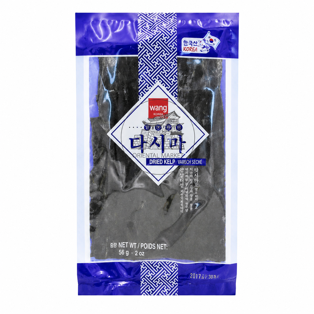 [501574/5A0297] ALGA KOMBU DASHIMA *WANG* 韩国WANG昆布海带 56g/48
