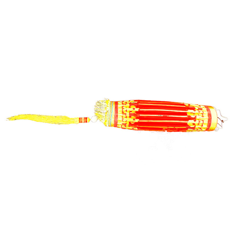 LAMPARA GLOBO  单个红绸灯 50 (35cm)