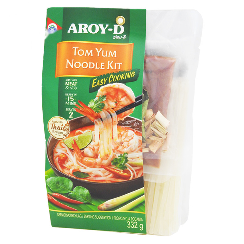 KIT FIDEO TOM YUM *AROY-D* 冬阴功粿条料包 332g/6