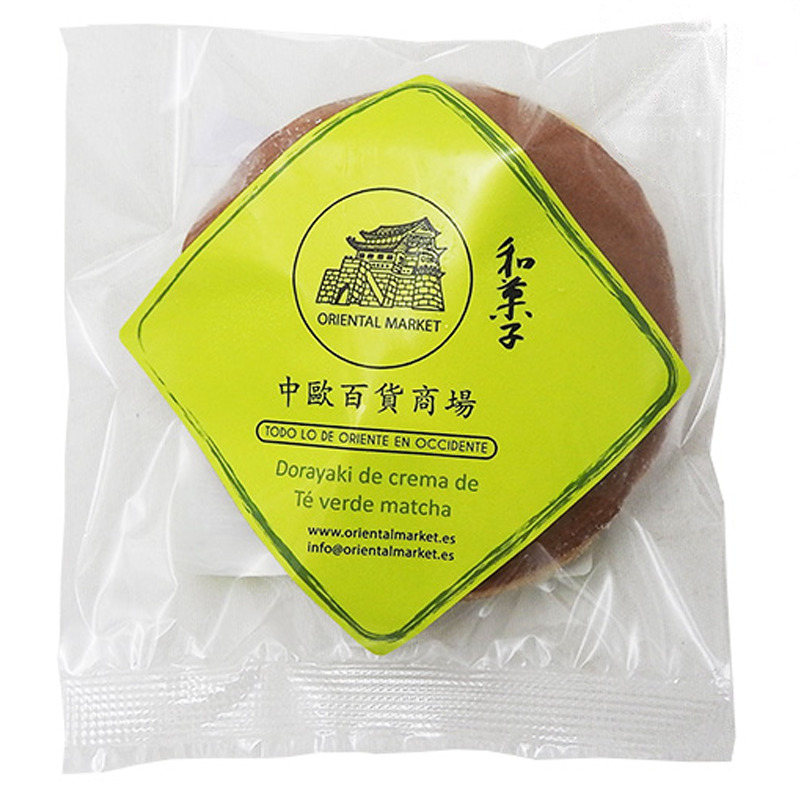 DORAYAKI DE CREMA Y TÉ VERDE *ORIENTAL MARKET* 绿茶奶油铜锣烧 75g/50