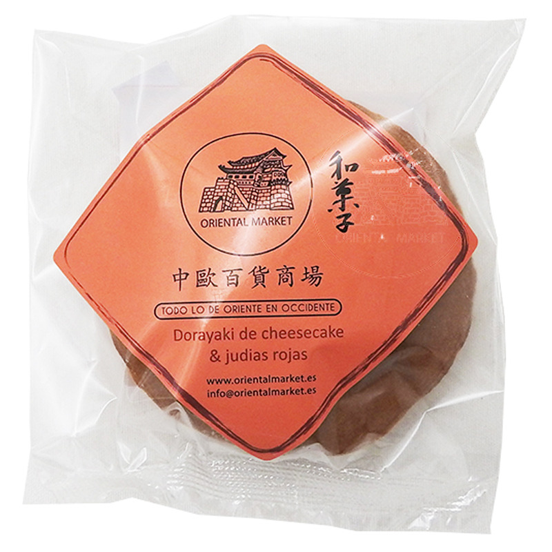 [200502/2D0030] DORAYAKI CREMA Y SOJA ROJA *ORIENTAL MARKET* 红豆奶油铜锣烧 75g/50