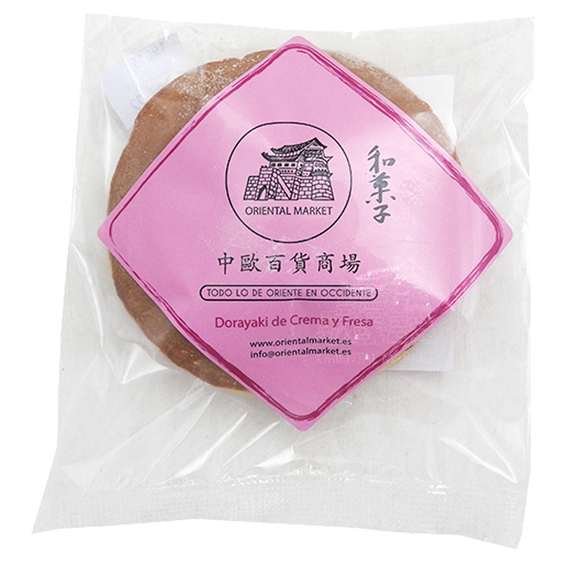 DORAYAKI CREMA Y FRESA *ORIENTAL MARKET* 奶油草莓铜锣烧 75g/50