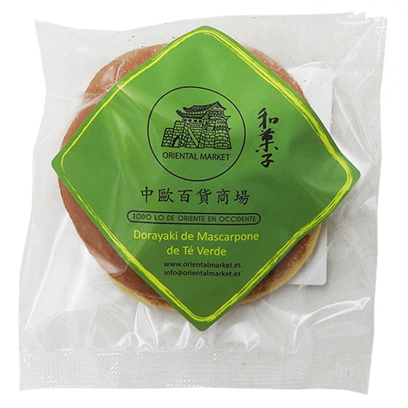 DORAYAKI TÉ VERDE Y MASCARPONE *ORIENTAL MARKET* 绿茶味铜锣烧 75g/50
