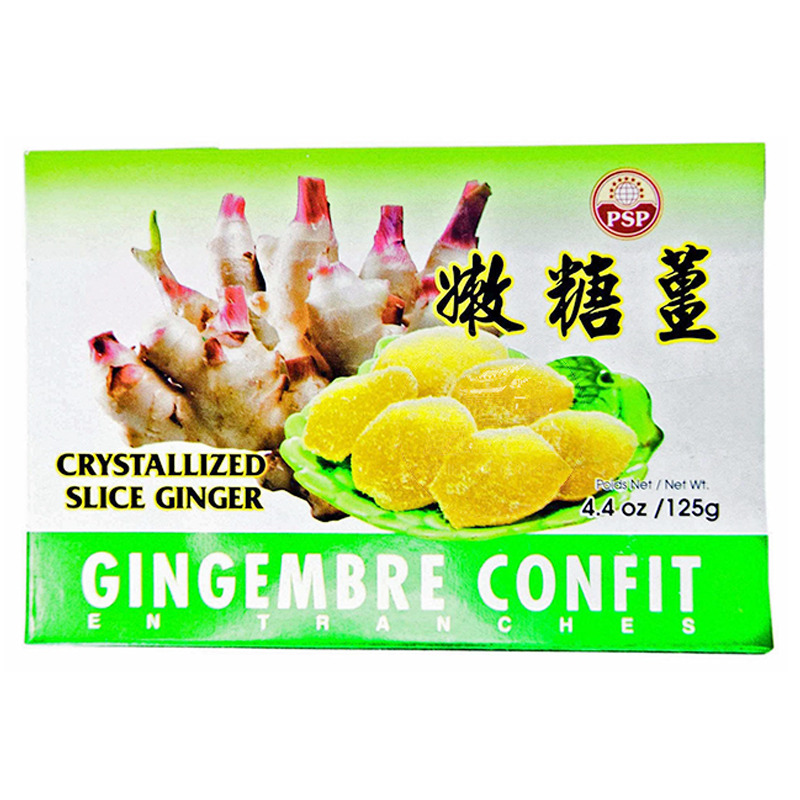 JENGIBRE CRISTALIZADA *PSP* 嫩姜糖片 125g/50