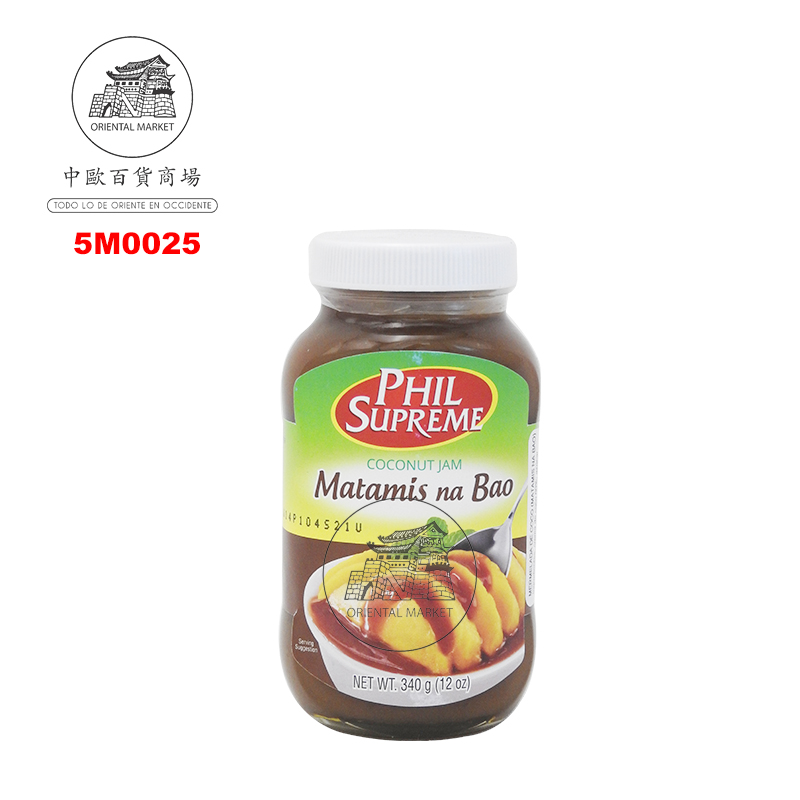 MERMELADA COCO *PHIL SUPREME* 菲式椰子酱 340g/12