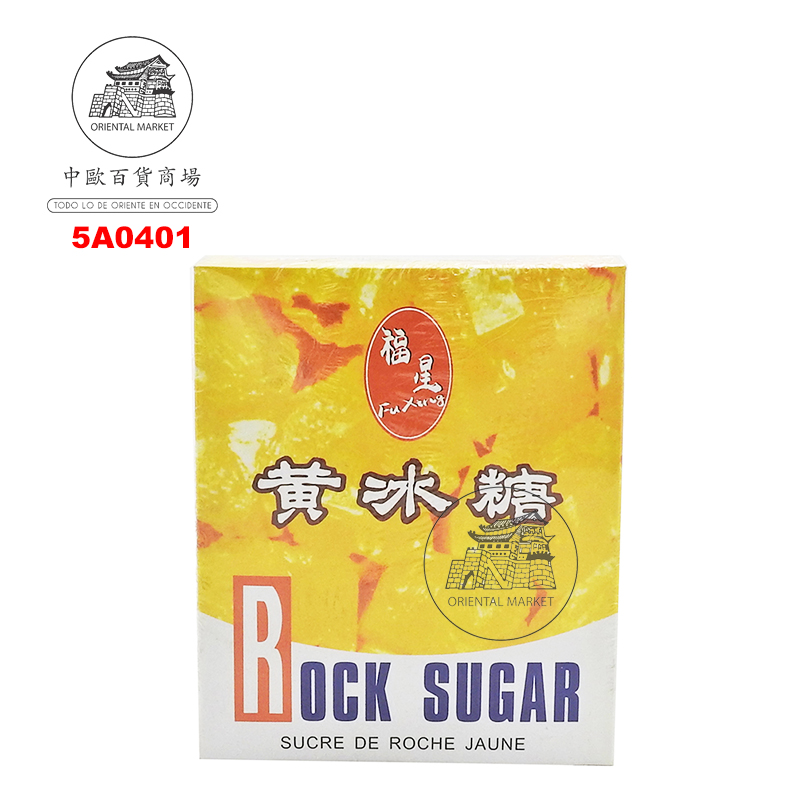 [501623/5A0401] AZÚCAR AMARILLO 中国黄冰糖 400g/50