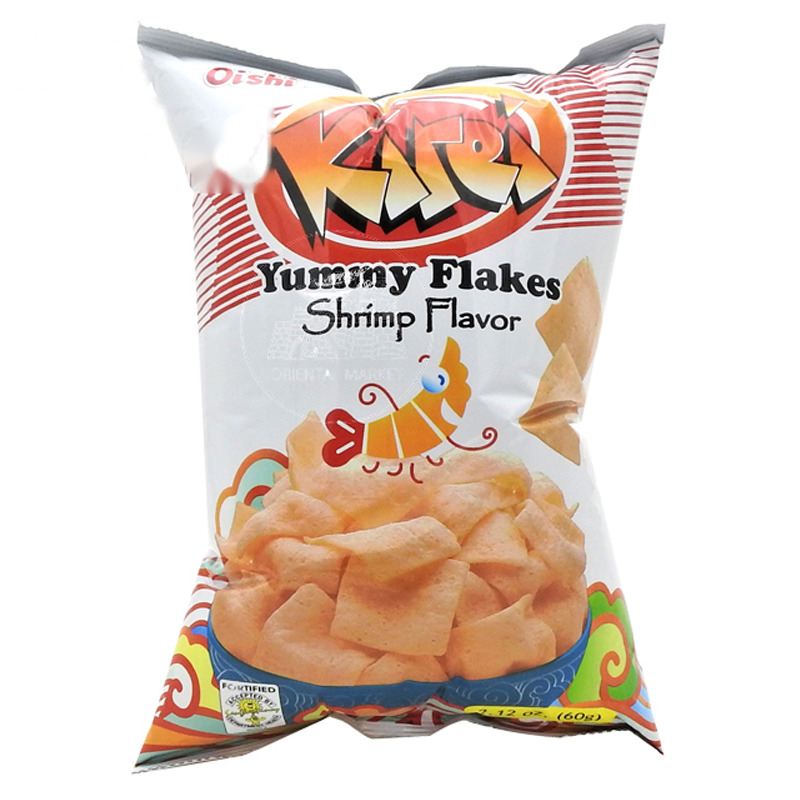 CHIPS GAMBAS KIREI *OISHI* 上好佳鲜虾片 60g/30