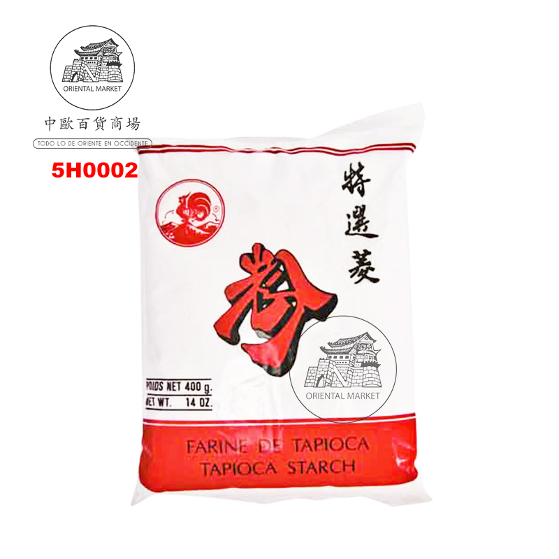 [502142/5H0002] HARINA TAPIOCA *COCK* 鸡标木薯粉 400g/50