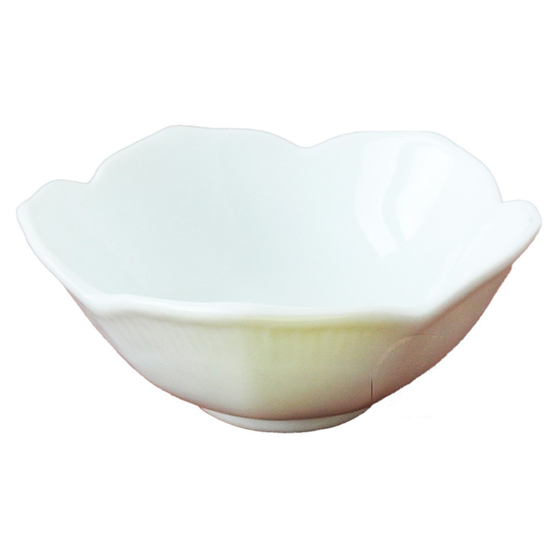 CUENCO FLORE BLANCO  瓷全白梅花碗 /72