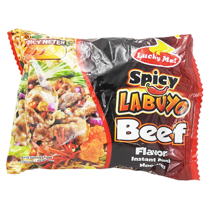 NOODLE TERNERA PICANTE *LUCKY ME* 辣牛肉袋面 50g/72