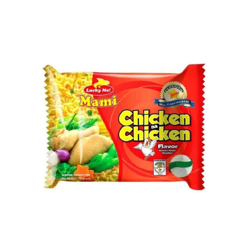 NOODLE POLLO *LUCKY ME* 鸡肉袋面 55g/72