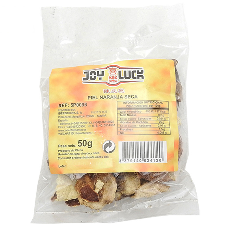 PIEL NARANJA SECA   喜乐牌陈皮干 50g/100