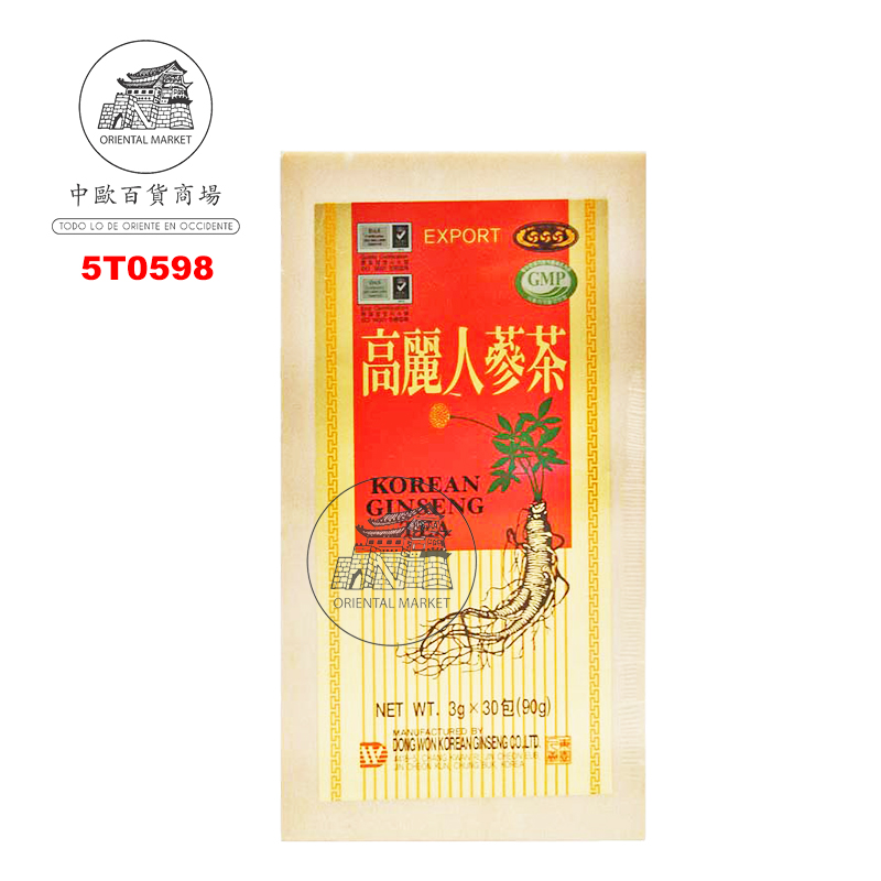 TE GINSENG *WANG* 韩国人参茶 3g/30u/100