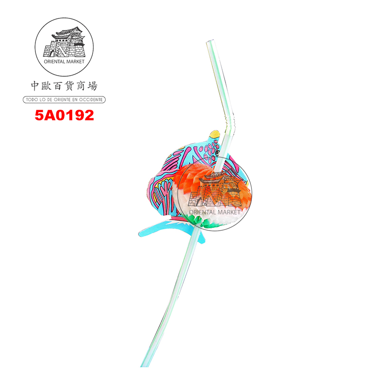 [900236/5A0192] ADORNO POSTRE   热带鱼吸管盒 /100