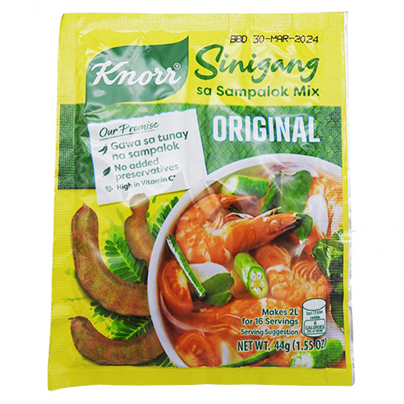 CONDIMIENTO TAMARINDO(SINIGANG) *KNORR* 菲调味料 44g/144