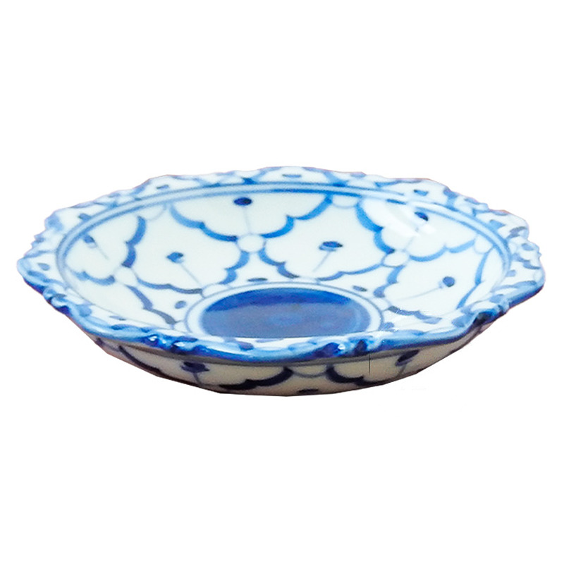 [900914/PA1114] BANDEJA DE FRUTA AZUL  泰蓝瓷水果盘 /160