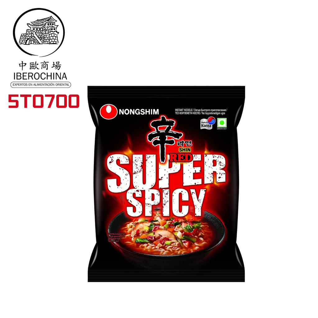NOODLE SUPER SPICY *NONGSHIM* 农心特辣辛拉面 120g/20