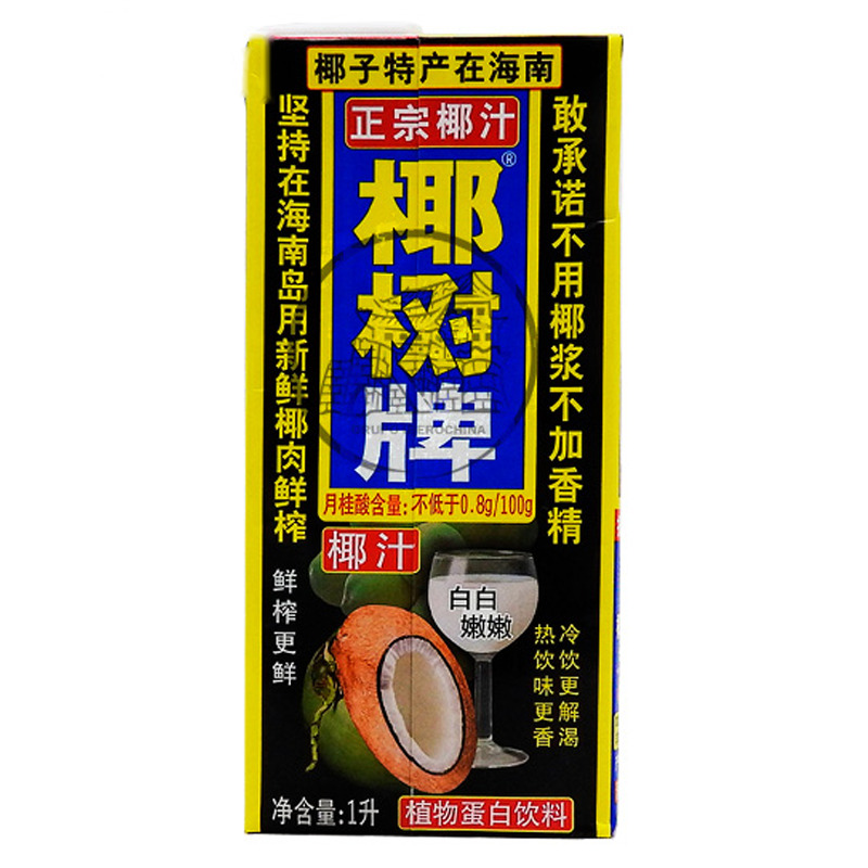 [502948/612029] BEBIDA COCO *YESHU* 椰树牌椰汁 1L/12