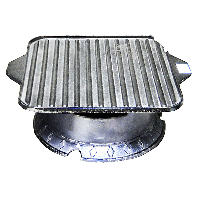 [900693/022121] BANDEJA PARA BARBACOA CUADRA *891-21* 铁制方形烤肉盘炉架 /10