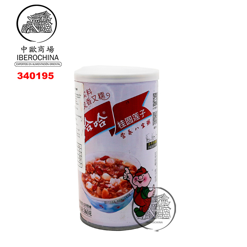 [502983/340195] ARROZ DULCE PAPAU 娃哈哈八宝粥 360g/12
