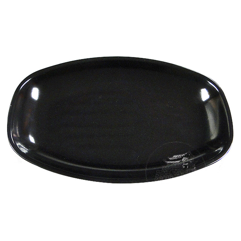 [900884/NG6022] PLATO RECTANGULO *6022* 塑黑色小长判皿 20x14cm/216